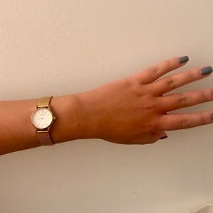 Cluse Rose Gold Small Face Bracelet Watch